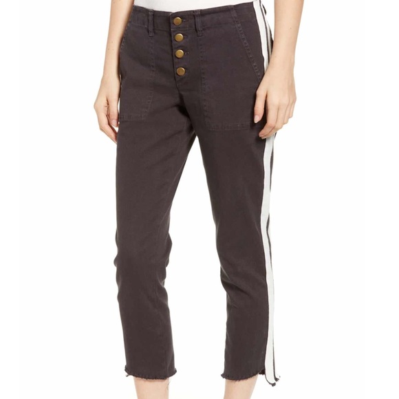 PAM & GELA stripe Step Hem pants 👖 - Picture 5 of 7